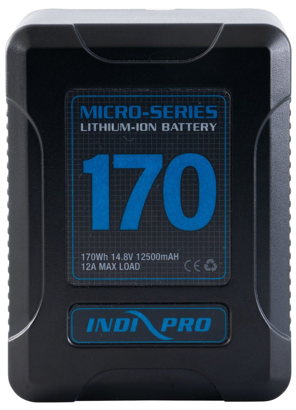 IndiPro Tools VMP170S Micro-Series 170Wh V-Mount Li-Ion Battery
