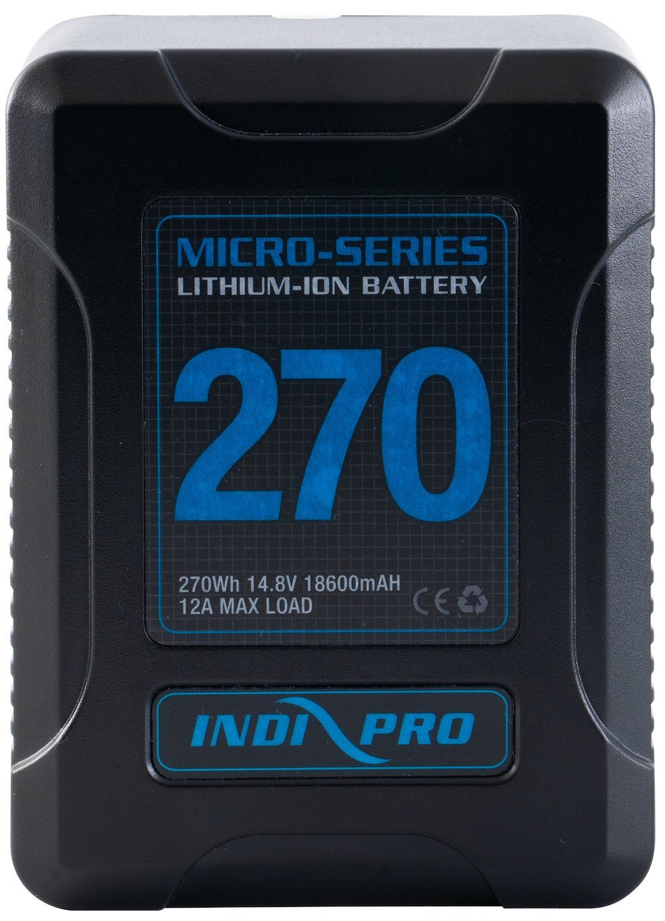 IndiPro VMP270S Micro-Series 270Wh V-Mount Li-Ion Battery