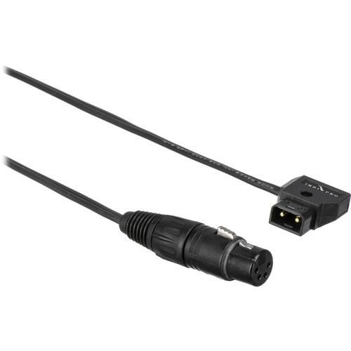 IndiPro Tools XLR4PT D-Tap to 4-Pin Neutrik XLR Female Cable (32", Non-Regulated)