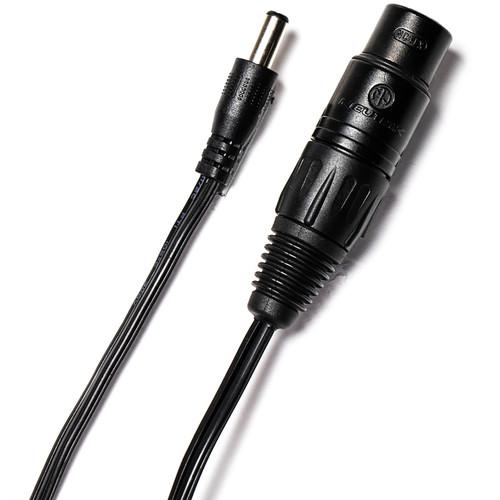 IndiPro Tools XLRPOD24 2.5mm Male Power Cable to Neutrik 4-Pin XLR Connector (24", Non-Regulated)