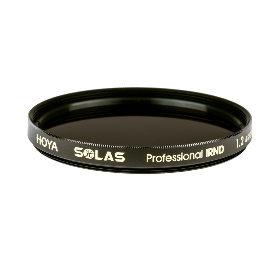 Hoya SOLAS Professional IRND 1.2 Filter [Multiple Size Options]