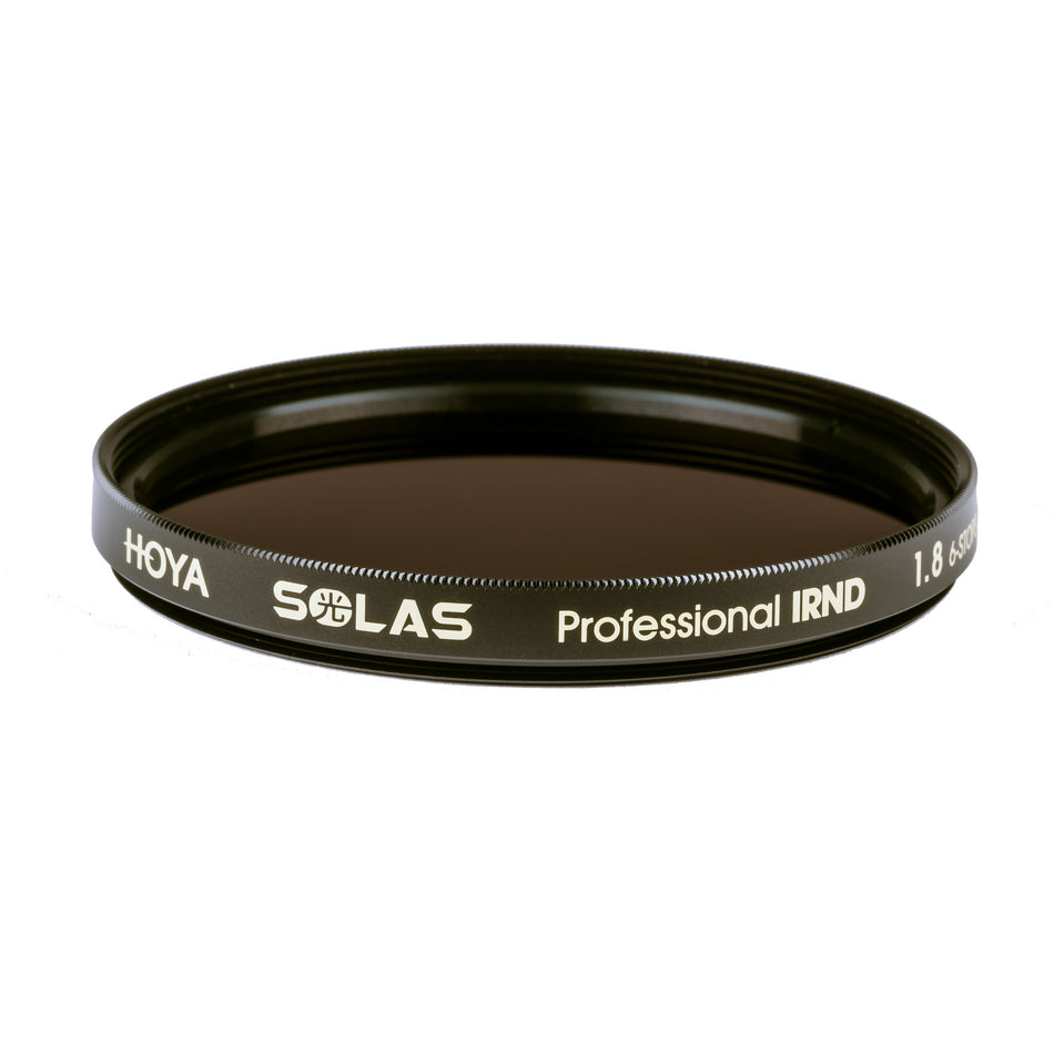 Hoya SOLAS Professional IRND 1.8 Filter [Multiple Size Options]