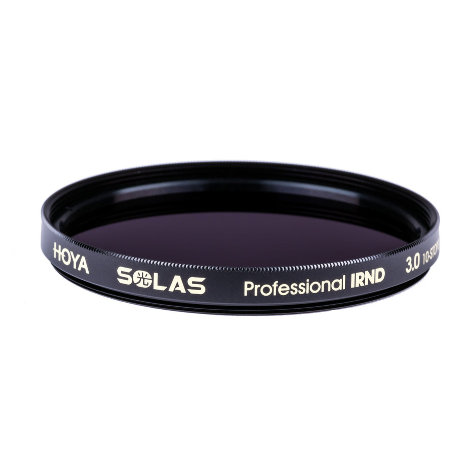 Hoya SOLAS Professional IRND 3.0 Filter [Multiple Size Options]