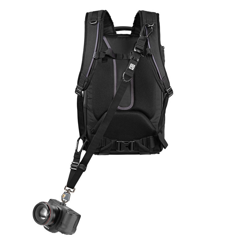 BlackRapid Backpack Breathe Strap with JZS CC-20 Microfiber Lens Cloth