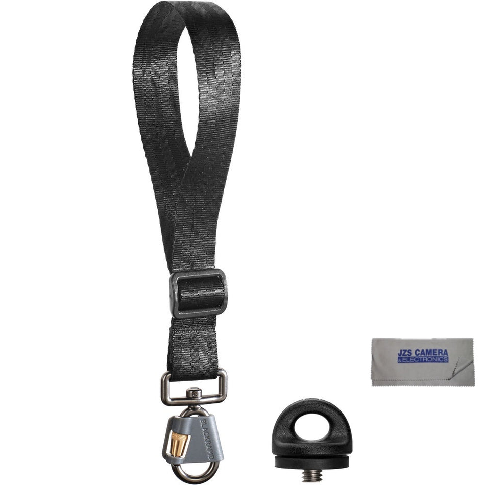 BlackRapid Wrist Strap Breathe & JZS CC-20 Microfiber Lens Cloth (with FastenR)
