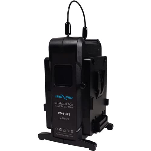 IndiPRO Dual V-Mount Battery Intelligent Charger