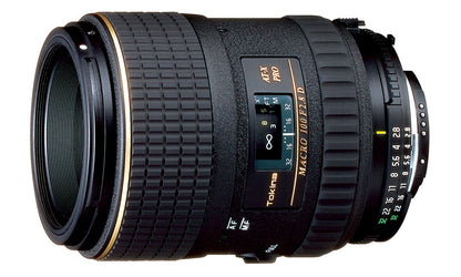 Tokina 100mm f2.8 Macro Lens [Two Mount Options]