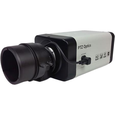 PTZOptics ZCam 4x 2.7MP 1080p full HD box camera, 4x Optical Zoom, 30fps, H.264, HD-SDI, RJ45