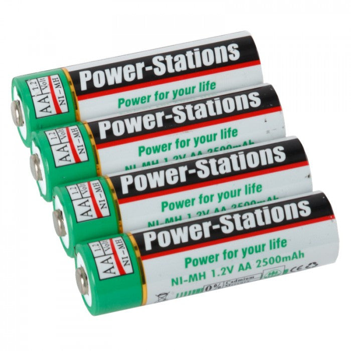 Volta Power Stations Ni-MH 2500mAh Rechargeable AA Batteries (4-pack)