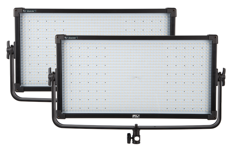 F&V Z1200 UltraColor Bi-Color V-Mount LED Studio Panel | 2-light Kit